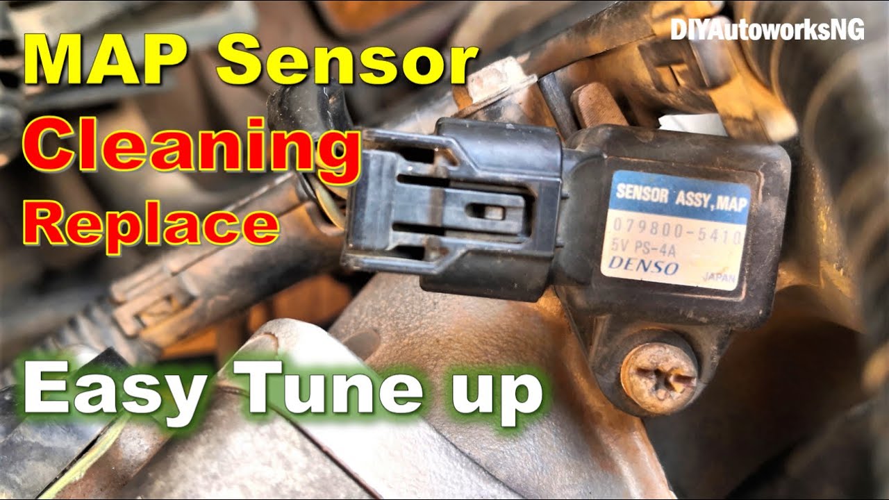 How to CLEAN your MAP Sensor (EASY TUNE UP): Bad MAP sensor symptoms P0106  P0107 P0108 codes 