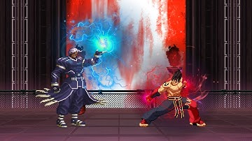 Original Zero Vs Jin Kazama - The King of Fighters X TEKKEN