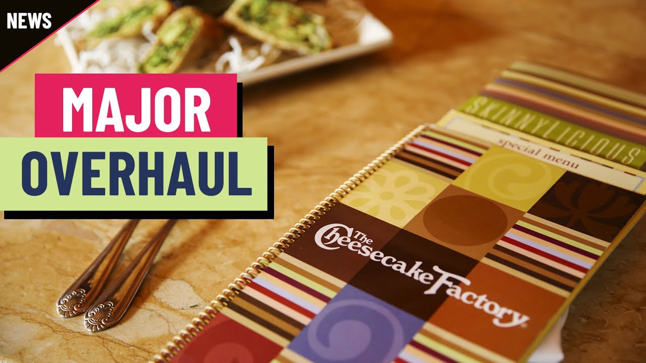 Popular restaurant chain is overhauling its massive menu