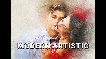 Modern Artistic Photoshop Action Tutorial