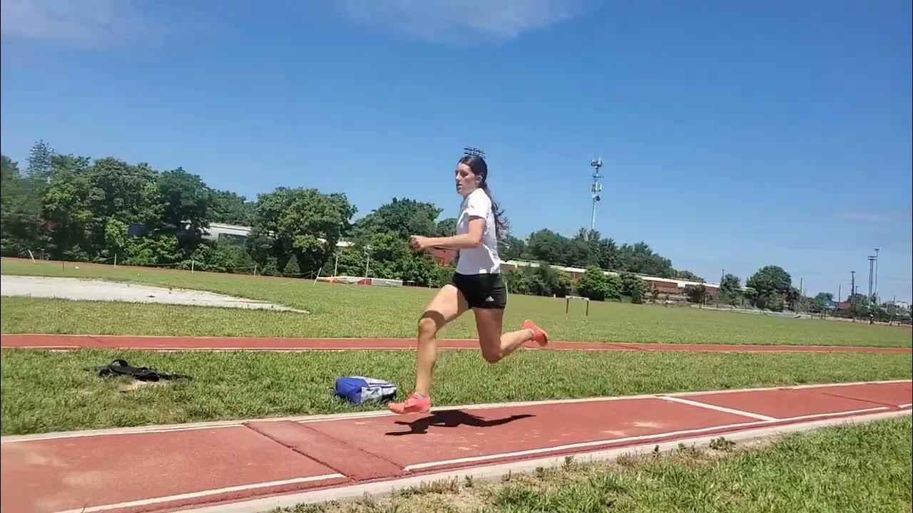 long jump drills 2 YouTube
