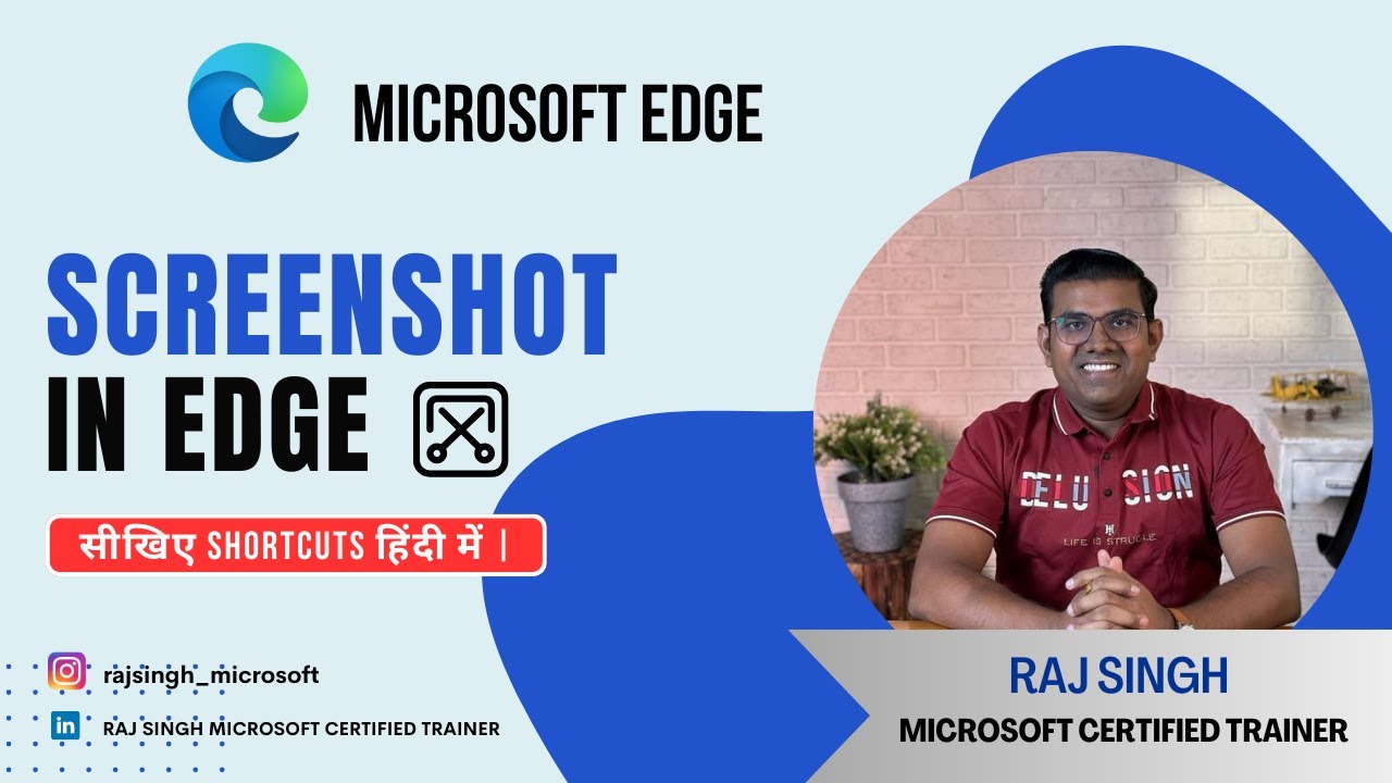Quick Guide: How to Take Screenshots in Microsoft Edge - YouTube