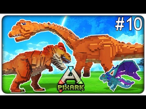 IL T-REX ED IL BRONTOSAURO SONO NOSTRI!!!! | PixARK - ep. 10 [ITA]