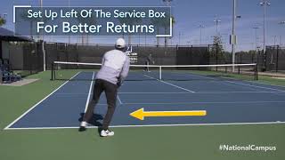 USTA Improve Your Game: Returning A Lefty Serve