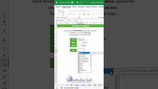 Série Funções Financeiras (Excel) – 02 VP (Valor Presente)