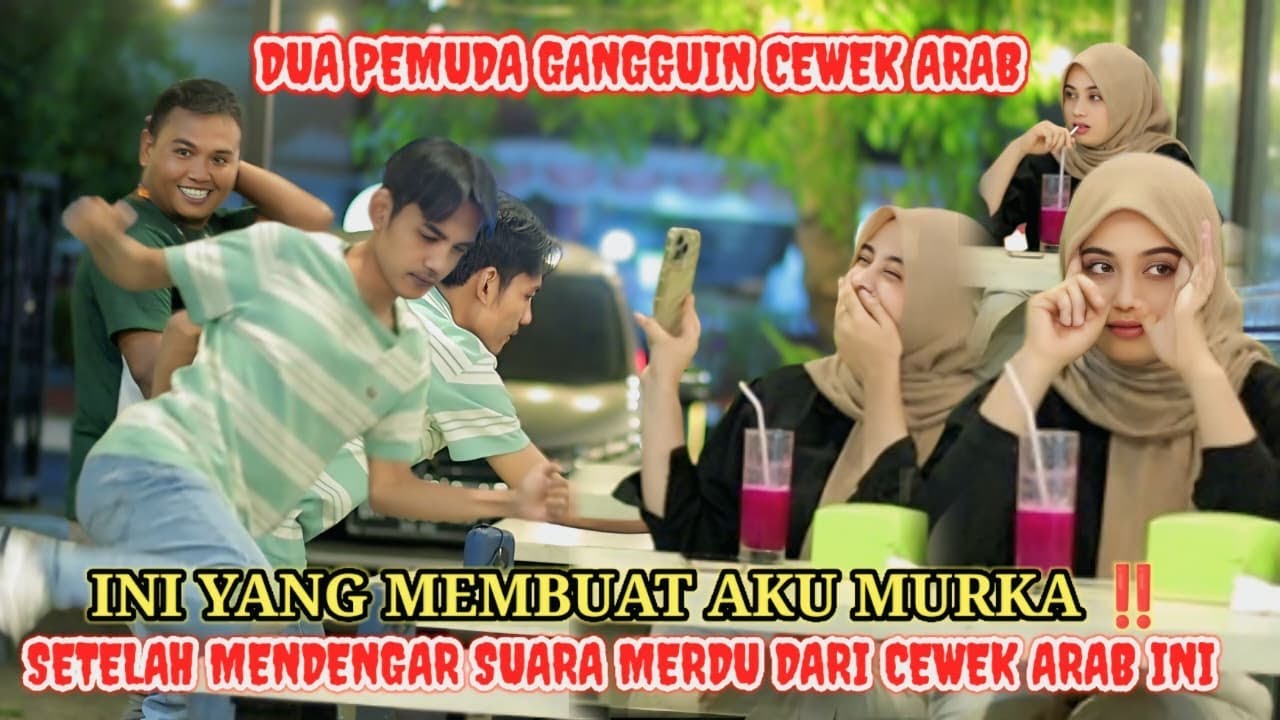 PRANK  SHOLAWAT!! CEWEK ARAB SAMPE NGAKAK,,BERUJUNG DUET SHOLAWAT