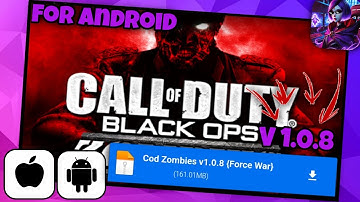 🔮HOW TO DOWNLOAD AND INSTALL CALL OF DUTY BLACK OPS ZOMBIES V1.0.8 FOR ANDROID UPDATED IN 2025!🤯