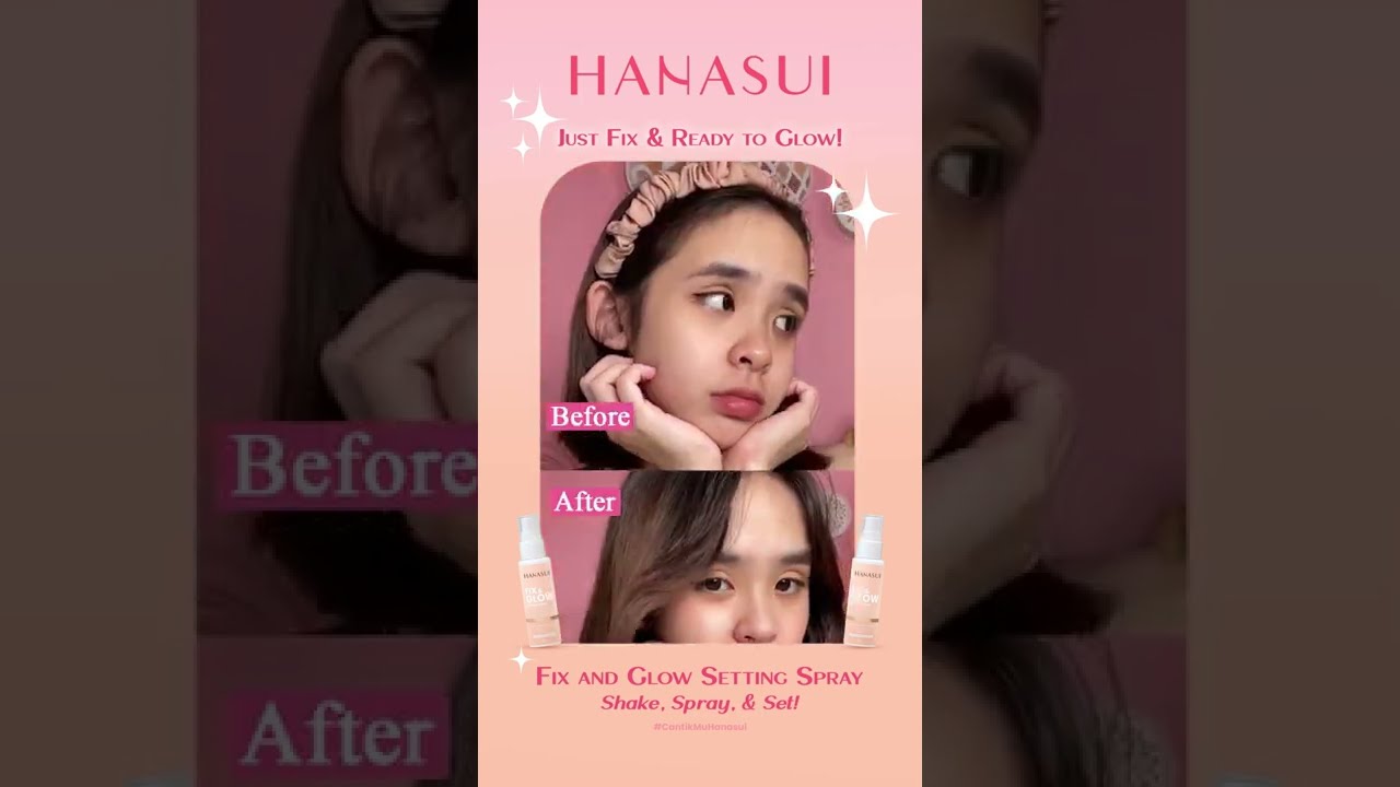 [NEW] Hanasui Fix And Glow Setting Spray ✨