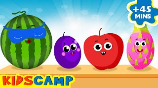 4k ten little fruits song more nursery rhymes kids songs