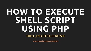 How to execute shell script using php in ubuntu
