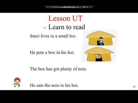 Letter UT Let’s learn grammar