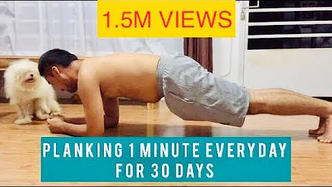 Planking Everyday for 30 Days (realistic results)