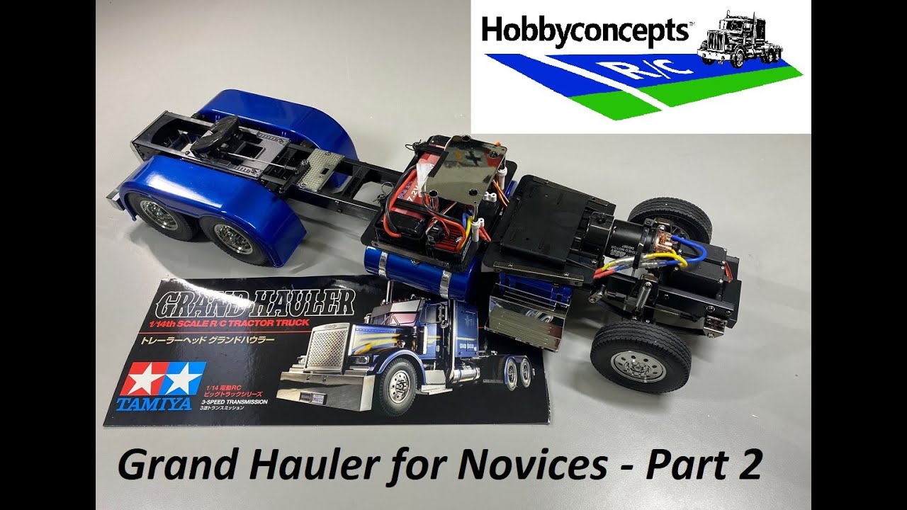 Tamiya 1/14 Grand Hauler Semi Truck Build For Novices - Part 2