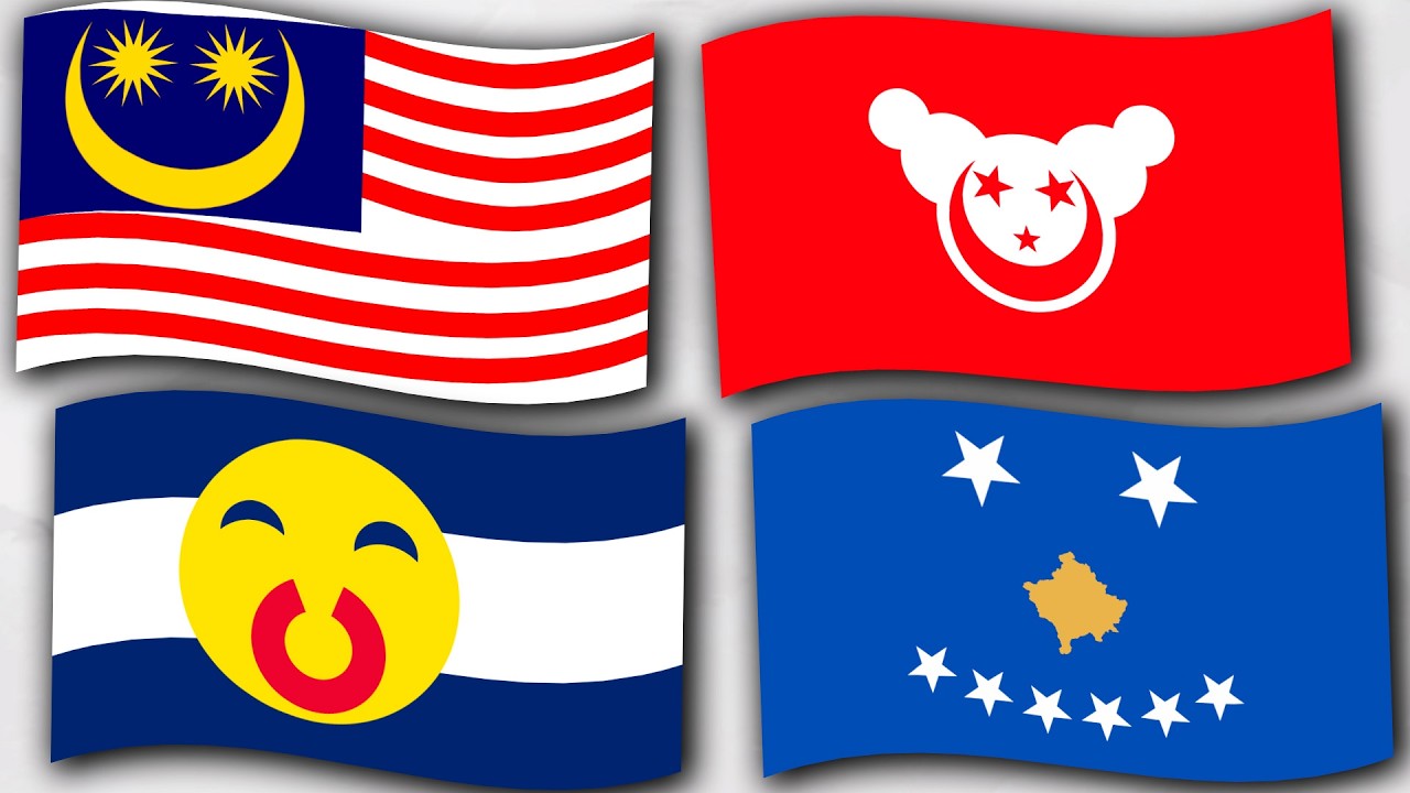 Happy Flags (Part 2) 😀 Fun With Flags - YouTube