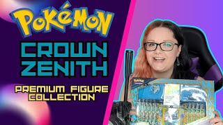 OPENING POKEMON CROWN ZENITH PREMIUM FIGURE COLLECTION!