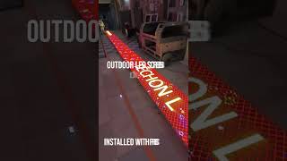 TECHON LED Across India 🇮🇳 | Lighting Up Brands Everywhere#leddisplay #ledbag #trendingshorts #viral
