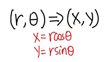 How to convert polar coordinates to rectangular coordinates