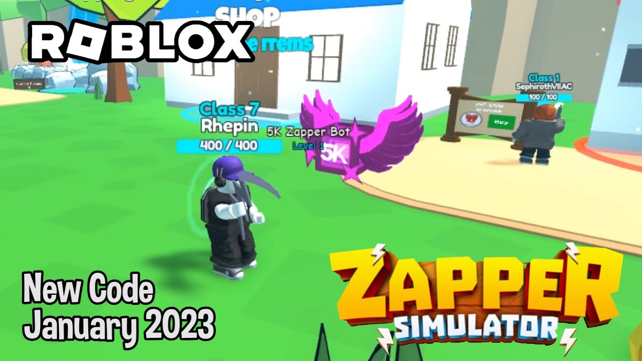 Roblox Zapper Simulator New Codes January 2023 YouTube