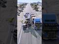 Realistic Highway Car Crashes #3 #HighSpeedCrashes #beamng #racing #bmgdrivecrashes #beamngcrashes