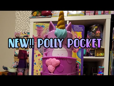 New! Mattel Polly Pocket Spin 'n Surprise Birthday Playset