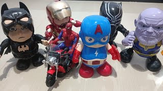 batman iron man black panther thanos captain america spider man