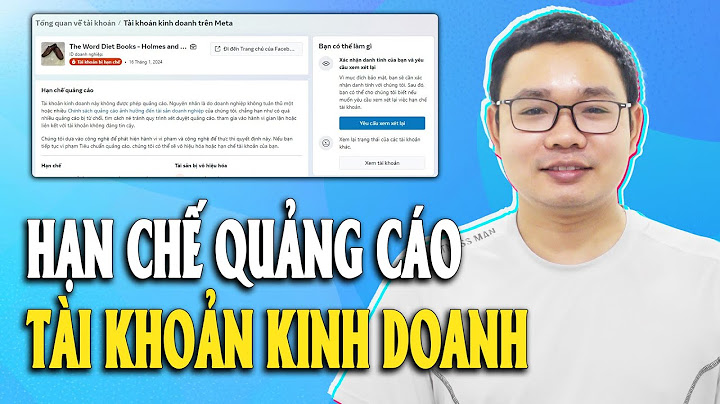 Tạo trang bán hàng trên facebook bị lỗi quảng cáo năm 2024