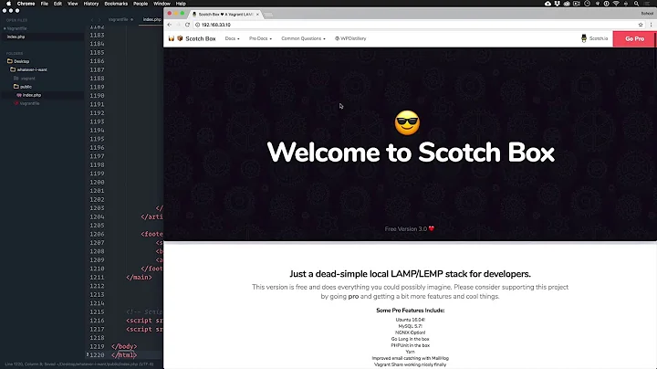 Getting Started with Scotch Box Vagrant: #4 Updating Files