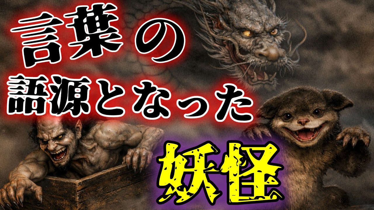 天邪鬼…山彦…逆鱗…言葉の語源となった妖怪たち【ペンギンの解説】