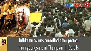 Jallikattu events cancelled after protest from youngsters in Thanjavur | Details screenshot 1