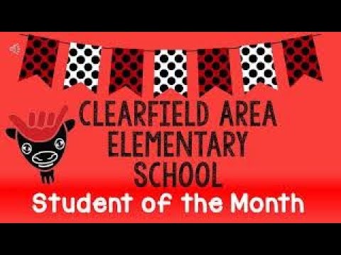 Clearfield Elementary School - Student of the Month  September 2021