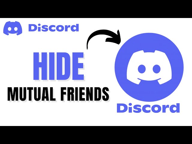 How to Hide Mutual Servers in Discord