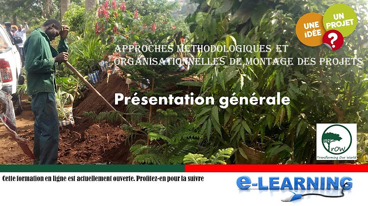 Cours de MONTAGE DES PROJETS, Introduction générale