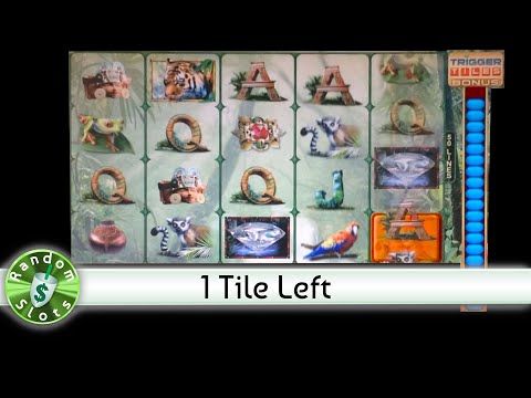 Jungle Riches slot machine, 1 Tile Left