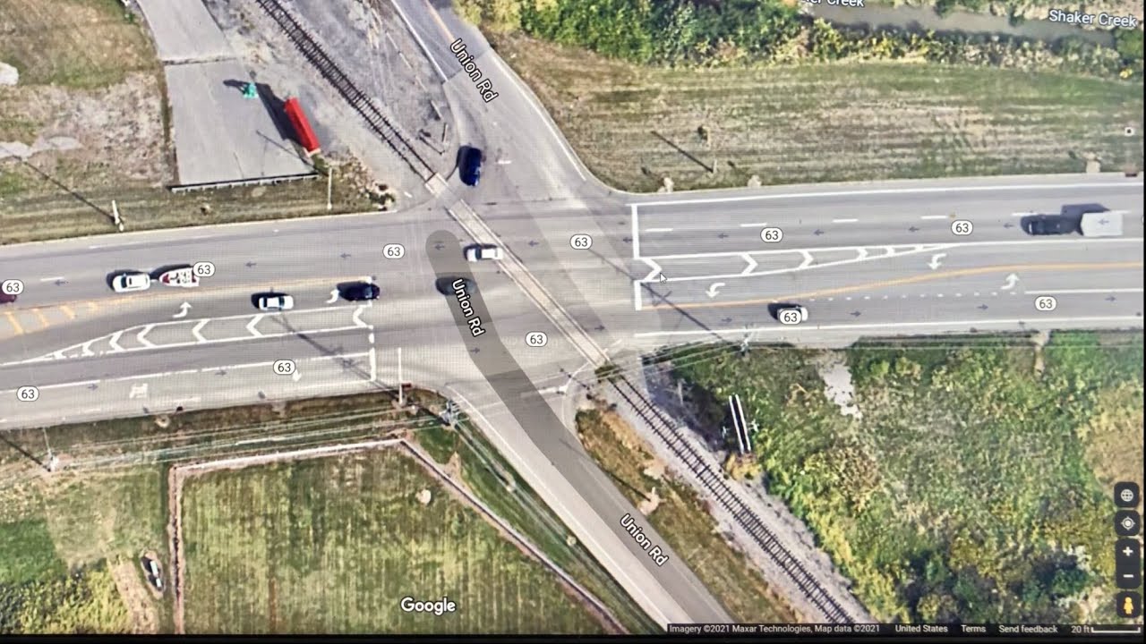 4 Lane Highway Railroad Crossing No Signals Cross Buck Protection 4 Lane Highway Railroad Crossing No Signals Cross Buck Protection
