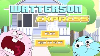 THE AMAZING WORLD OF GUMBALL - Watterson Express [Cartoon Network Games[ screenshot 4