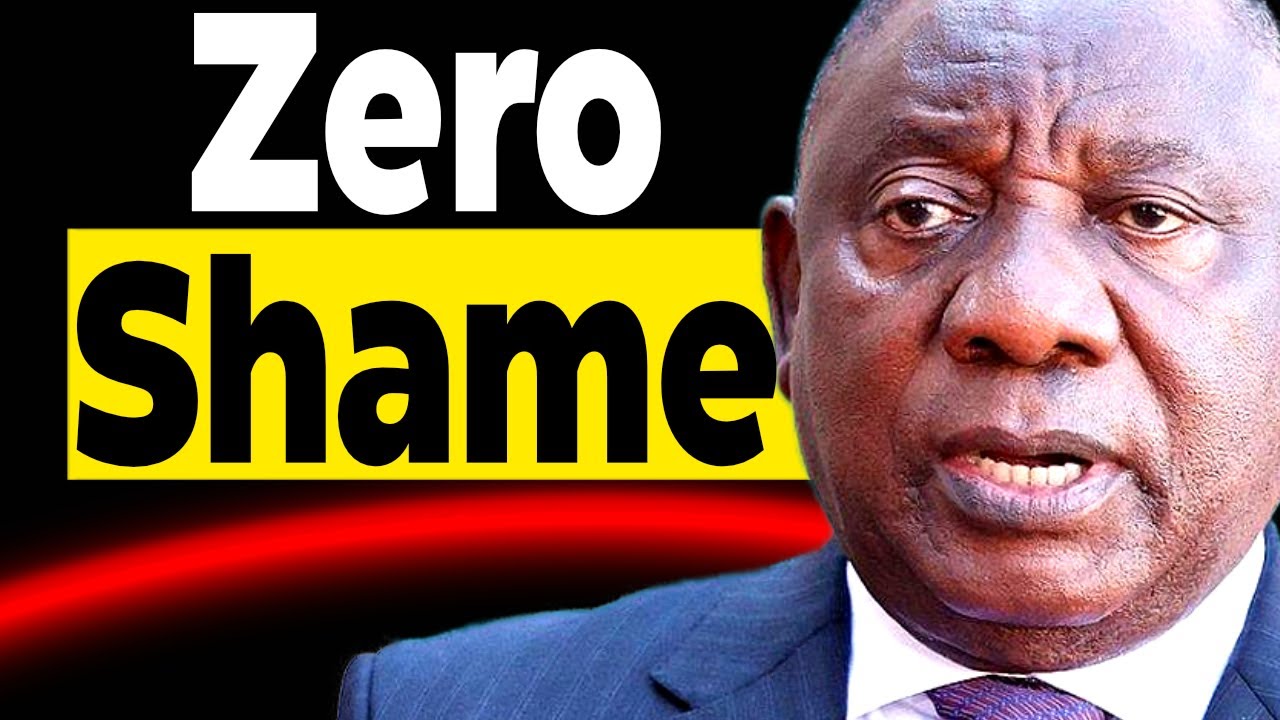 Ramaphosa Boasts that South Africa Perfected Begging