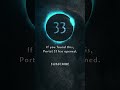 If you found this, Portal 33 has opened.