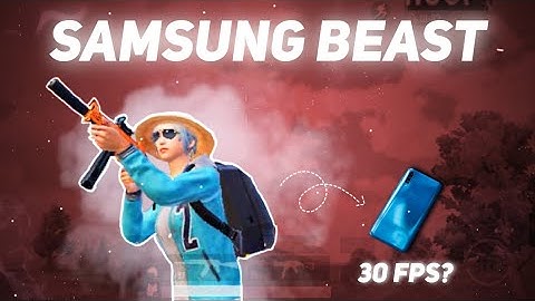 SAMSUNG BEAST 😈  | LOWEND DEVICE PLAYER| BGMI MONTAGE | SAMSUNG A7