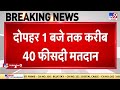 Lok Sabha Election 6th Phase Voting: दोपहर 1 बजे तक 40 फीसदी मतदान | Delhi | Punjab | UP