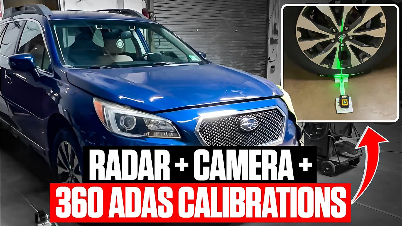 Radar + Camera + 360 ADAS Calibrations | Fast Accurate Repeatable | 7StepBox, Your Best ADAS Tool