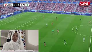 🔴Arsenal vs Sporting Live I UEFA Champions League 2026 - Gameplay I Video Game Simulation screenshot 4