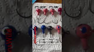 Painted Jig Heads For Fishing How To Fishing Fun