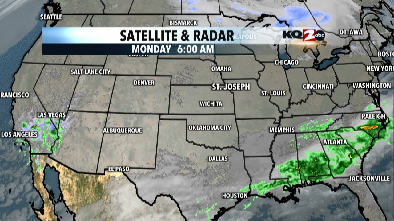 Quiet weather pattern for the first half of the workweek - YouTube