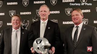 Mike mayock settling in as raiders' gm