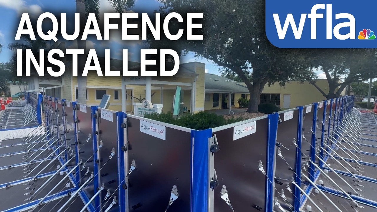 AquaFence Installed to Protect Indian Rocks Beach City Hall