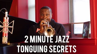Tonguing Secrets - Sean Jones 2 Minute Jazz