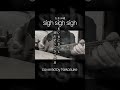 大好きな矢井田瞳さんの曲「sigh sigh sigh」をカバーしました☺︎ #弾き語り #ギター #歌ってみた