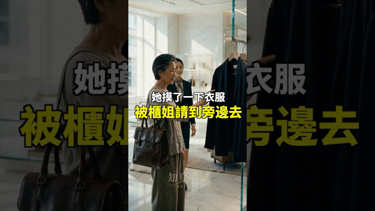 櫃姐嫌她的舊包寒酸:「這件28萬,盡量不要碰。」直到專家說出那只包的價值…|知夏短劇《那個舊包》 縮圖