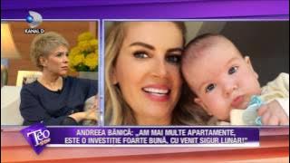 Teo Show (04.04.2017) - Andreea Banica bought an apartment worth 900,000 euros!