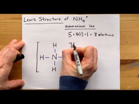 تصویری: Nh4 چند الکترون ظرفیت دارد؟